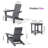 All-Weather HDPE Adirondack Chair Set-274425311