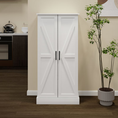 Buffet 50 po à DEL avec garde-manger autoportant 50 po avec 2 portes et tablettes réglables. Pour la cuisine, le salon, la salle à manger. Espace de rangement généreux pour l'espace. Espace généreux