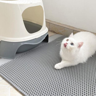 Tapis imperméable antidérapant pour litière pour chat