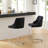 Upholstered Bar Stool Upholstered Counter Stool with Metal Frame-46043127