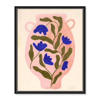 Vase No. 01 Print by Camilla Bergqvist