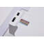 20.5W Field Selectable LED 6-Inch Commercial Downlight Dual Dimming Integrated Emergency Driver Square 120-347V