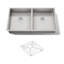 Strive 32 In. Undermount Duble-Bowl Kitchen Sink