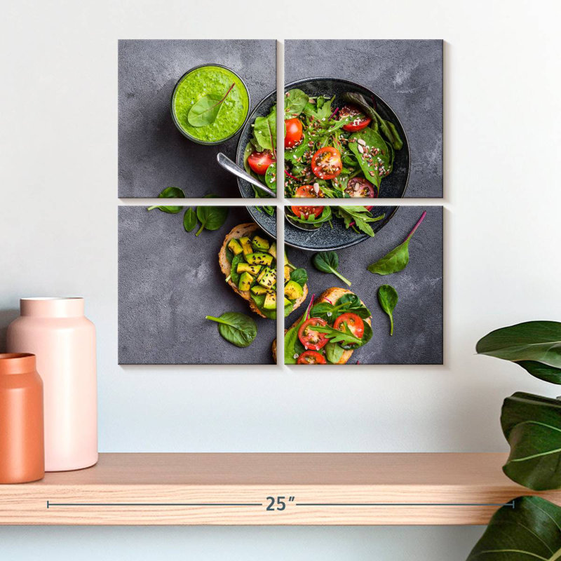 Yarlin Vegetarian Dinner, 18" H x 18" W