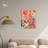 Whimsical Parrot Canvas Tropical Abstract Wall Art by Art Remedy-104343924-104343979