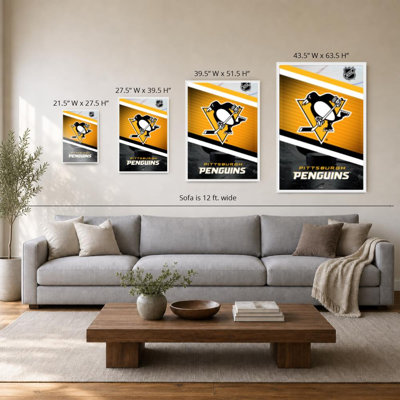Décoration murale des Penguins de Pittsburgh (NHL)