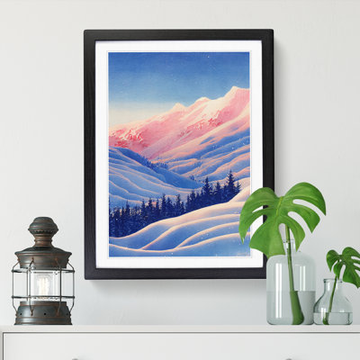 Watercolour Winter Forest Vol.1 1 Piece Single Picture Frame Wall Art
