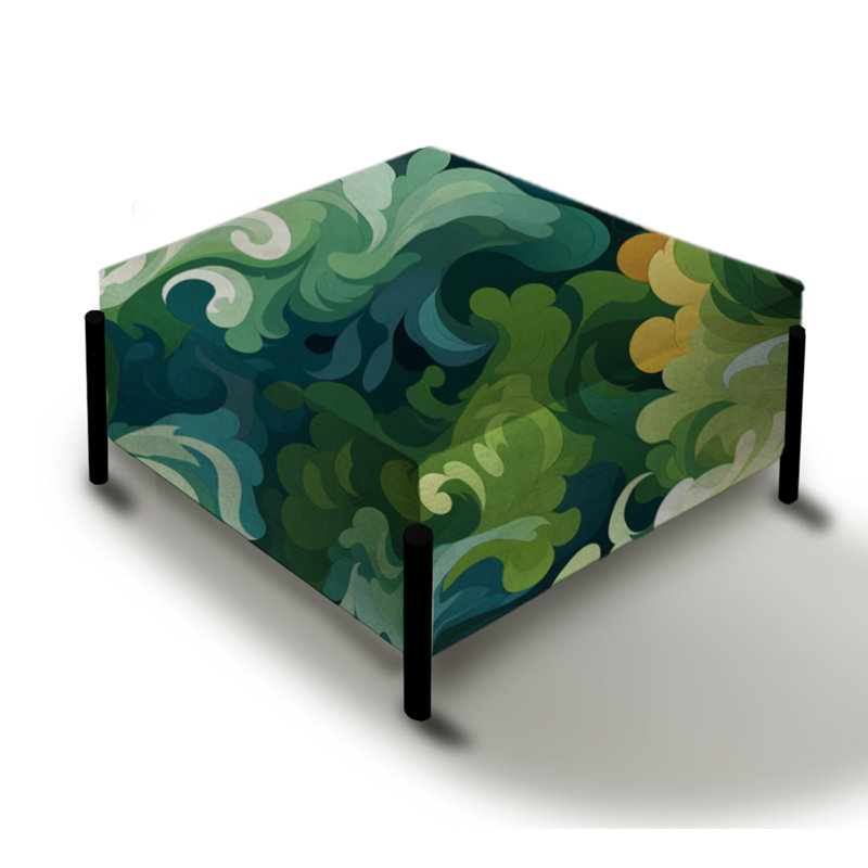 Grand repose-pieds carré Camo Dreamscape Camouflage