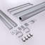 Porte de douche coulissante double semi-sans cadre H 44 po x l 72 po x H 44 po-120179037