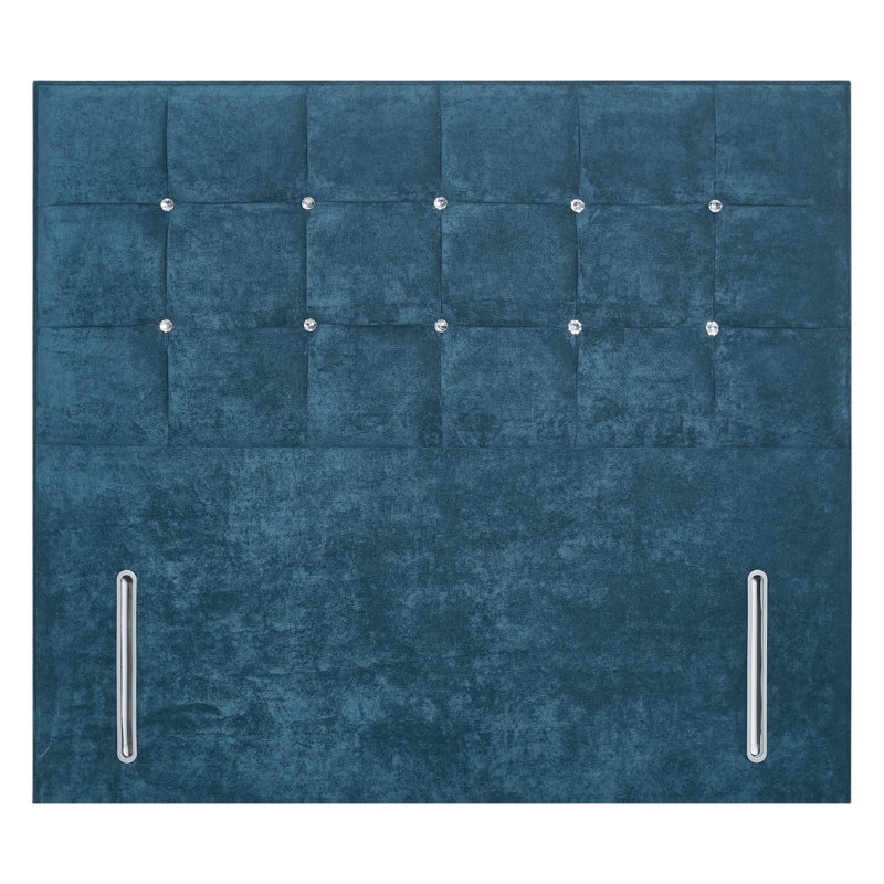 Glamour Upholstered Headboard, King Size (5'), Kensington Emerald, Kensington