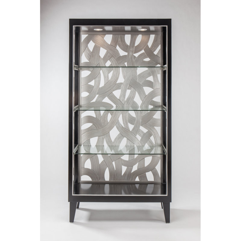 Bookcase, Black/Silver