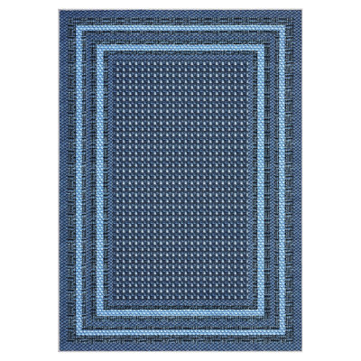 Tapis lavable à motif géométrique moderne pour salon, couloir et chambre à coucher