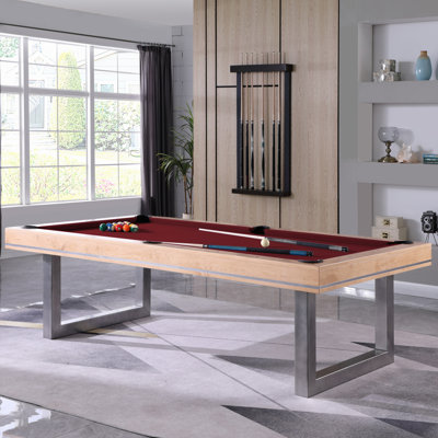 Harmony Solid Wood Slate Pool Table