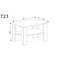 Four Leg Coffee Table-24429624