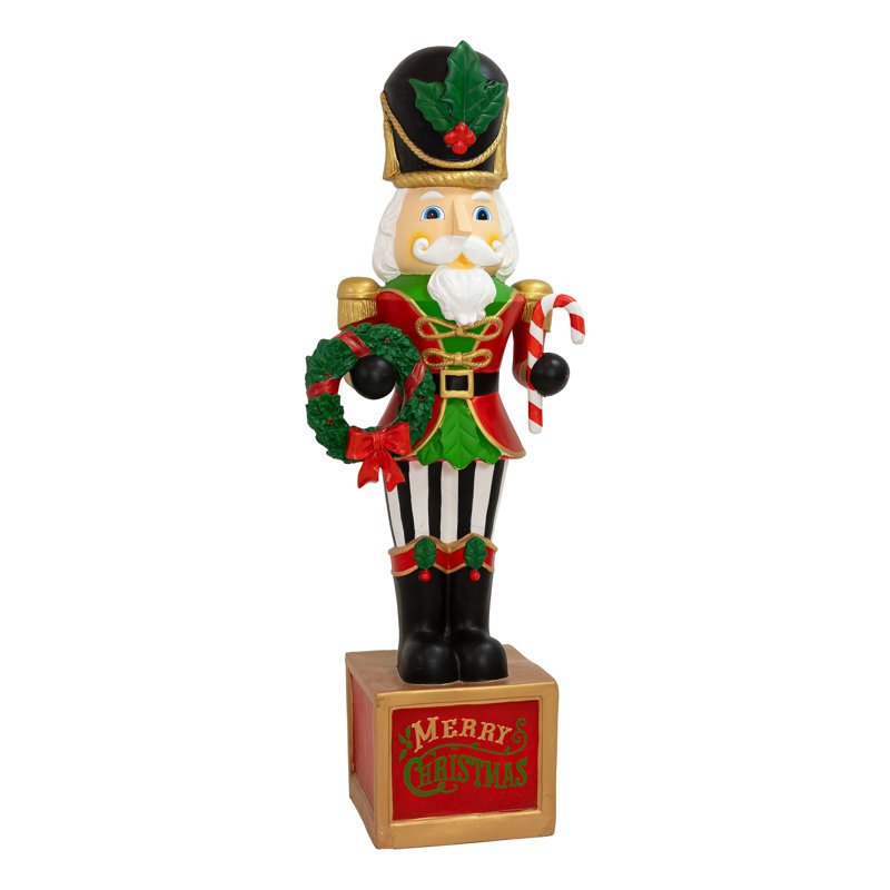 Statue de Casse-Noisette Karl de Noël - 94 cm, 1
