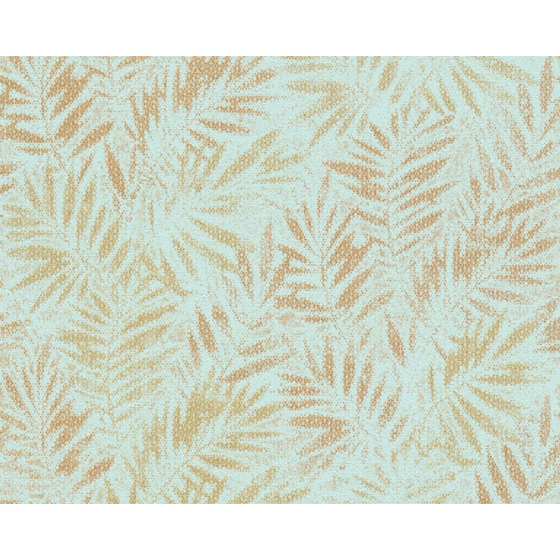 Floral Double Roll, Gold/Green/Metallic