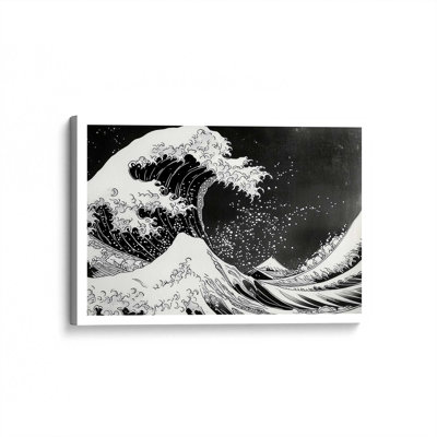 Azemine -Nocturne Tide Wrapped Canvas Print Canvas