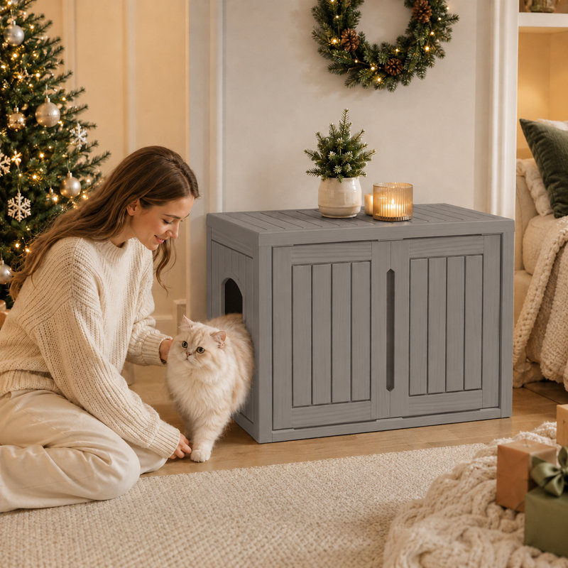 Maison d'extérieur pour chat