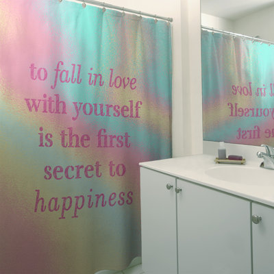 Shower Curtain with Liner Included