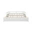 Lit de jour extensible avec couchette, lit de jour en bois avec couchette-118022181