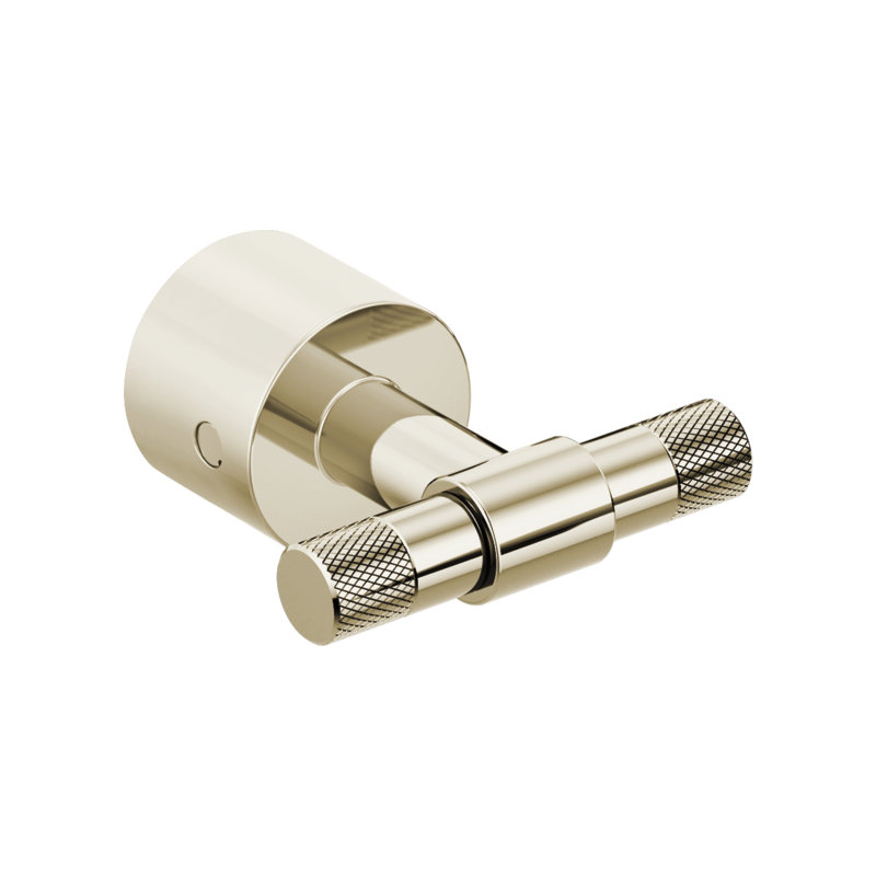 Litze® Double Handle Wall Mounted Roman Tub Faucet, Polished Nickel, T-Lever