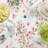 Rectangular Tablecloth, 100% Cotton, 52X104", Cranes & Pink Flowers-698712342