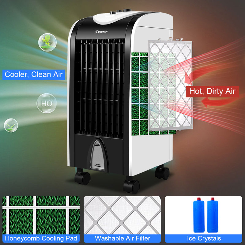 Ventilateur de ventilateur portatif Costway Humidifier