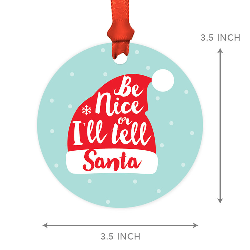 Ornement en forme de Noël NiceSolide, Oui