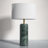 22.4" Modern Marble Table Lamp