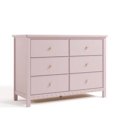 Sasha 6 Drawer Double Dresser