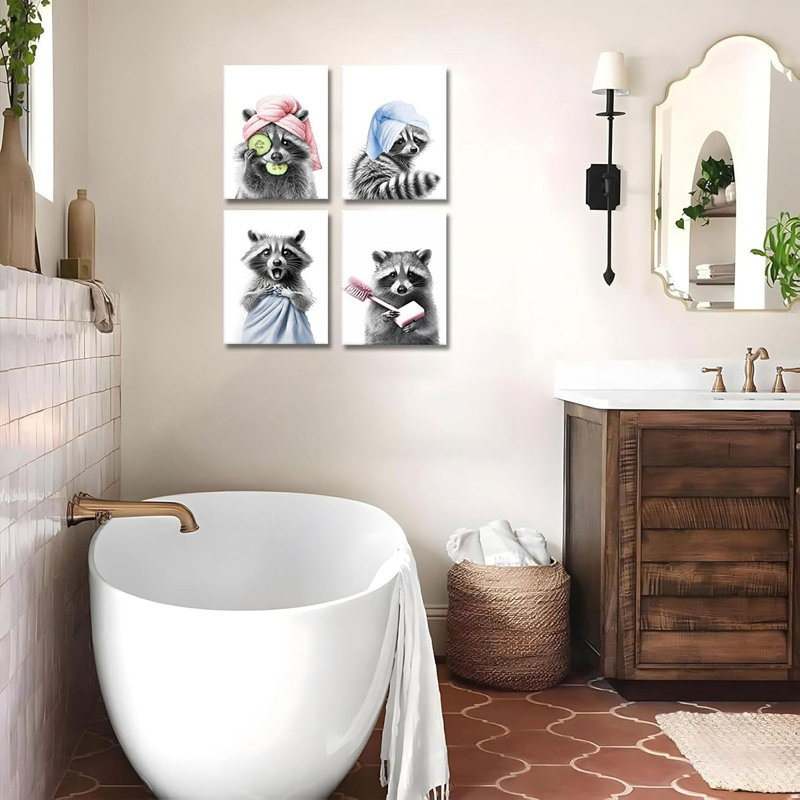 4 Piece Wrapped Canvas Print