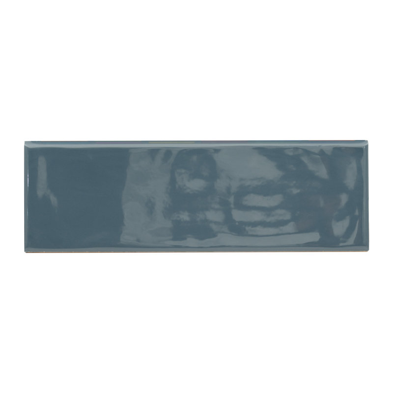Carreau de céramique bullnose lustré 4 po x 12 po Urbano Metrola, Caverne