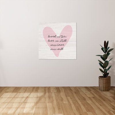 "Always Will" par Natalie Carpentieri, reproduction sur toile