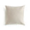 Sylvie Solenne 20 in. Woven Jacquard Cream Square Indoor/Outdoor Throw Pillow
