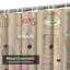 Rideau de douche avec 12 crochets Doodle-847631981
