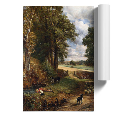 The Cornfield by John Constable - Frameless Print