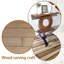 Console 53,2 po moderne minimaliste en bois