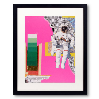 Pink Yellow NASA Print by Jphono 1