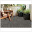 Carreaux de terrasse en bois et en plastique composite, ensemble de 20, emboîtables, durables, imperméables, pour une utilisation intérieure et extérieure, 12 po x 12 po-114650034