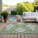 Malek Floral Indoor / Outdoor Rug