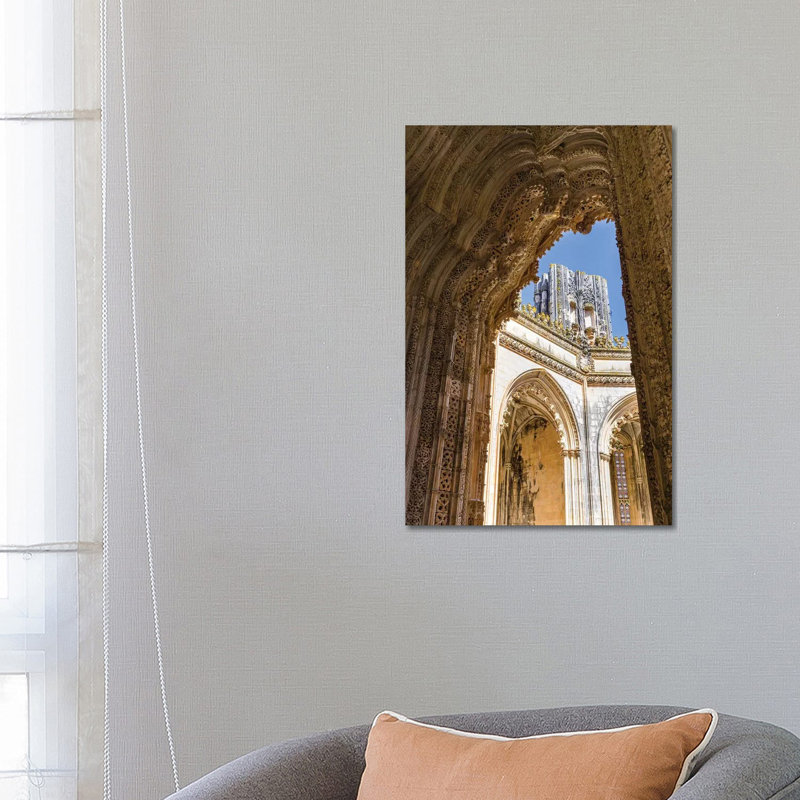The Unfinished Chapels, Capelas Imperfeitas, In Typical Manueline Style. Lisboa, Portugal. by Martin Zwick - Wrapped Canvas Gallery-Wrapped Canvas Giclée