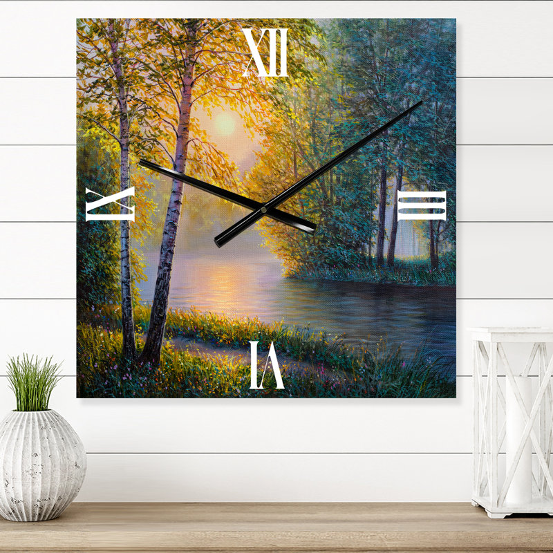 Horloge murale Lake House, Petit