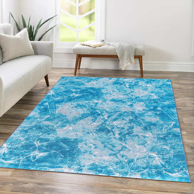 Solid Colour Area Rug, Rectangle 40 x 60 cm