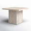 Pristina Tall Square Marble Accent Table-110742261