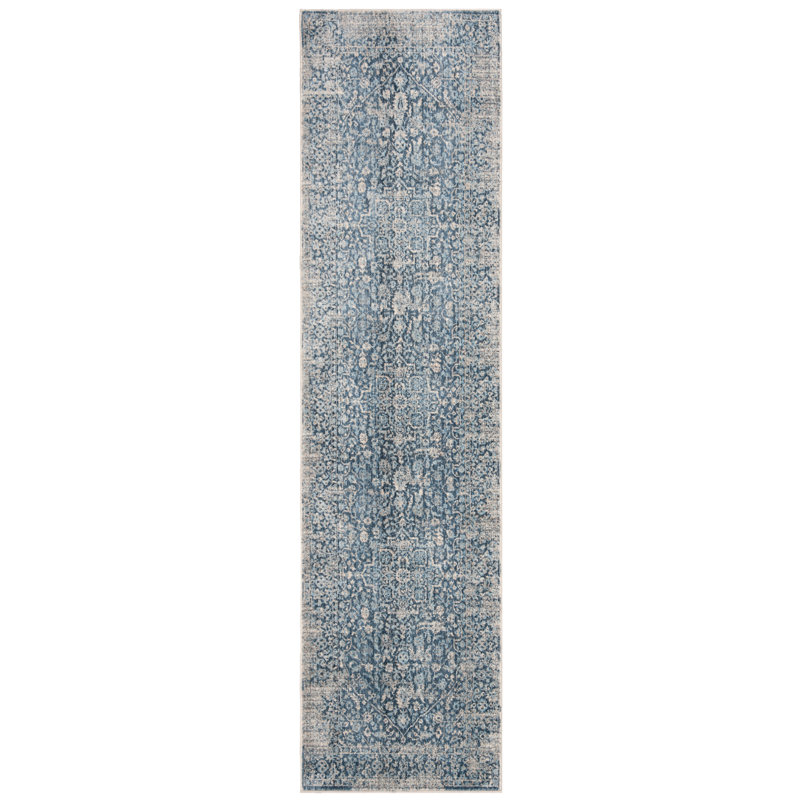 Tapis oriental rétro performance perse Coweta, Tapis de couloir 2 pi 2 po x 8 pi
