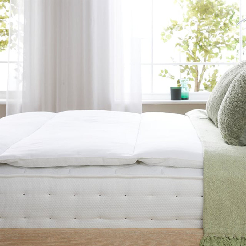Soundly Slumberdown Anti Allergy Mattress Topper Anti Bacterial Mattress Cover Comfortable Machine Washable, King (5')