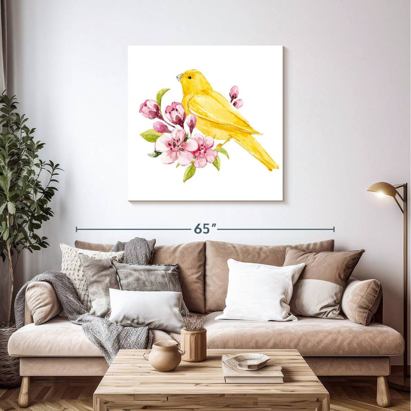 Crowle Sunny Bird, 39" H x 39" W
