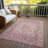 Machine Washable Indoor/Outdoor Xhevrie Paprika Rug-929042198