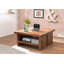 Sydney Solid Wood Solid Wood Sled Coffee Table with Storage