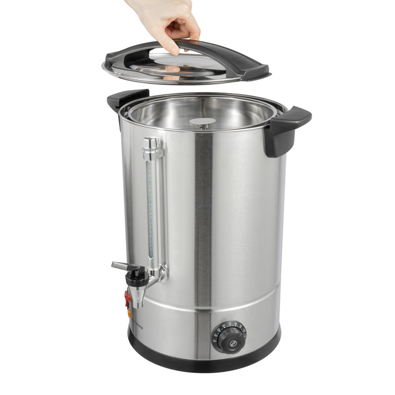 45-Cup Stainless Steel Coffee Urn & Hot Beverage Dispenser